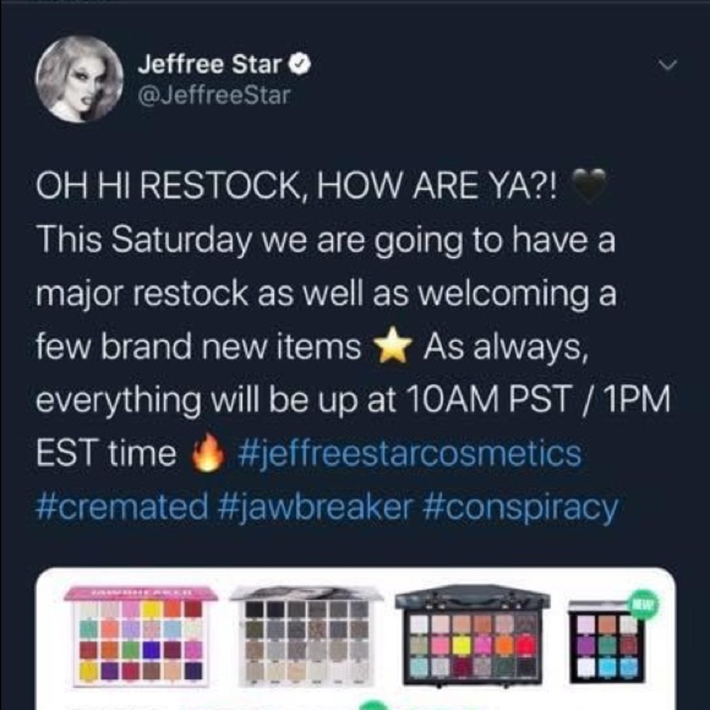 Jeffree Star cremates